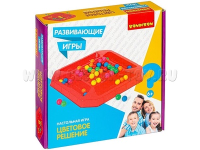 Развивающая настольная игра "Цветовое решение"