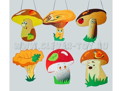 Набор сценических костюмов "Грибы" 6 штук