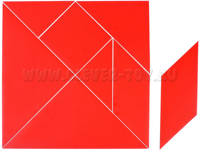 Танграм (красный)