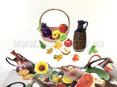 Набор магнитных карточек "Составляем натюрморты, изучаем композицию"