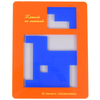 Головоломка "Пятый не лишний элит" (пластик)