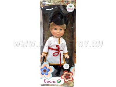 Кукла "Митя в русском костюме" со звуковым устройством