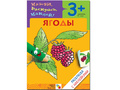 Раскраска с наклейками. Ягоды.