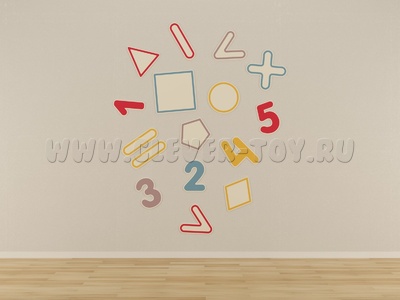 Декоративные настенные панели "Математика"