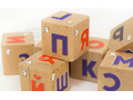 Кубики со шрифтом Брайля "Алфавит"