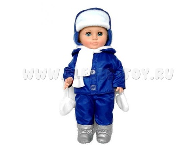 Дидактическая кукла-мальчик в одежде с застежками и шнуровкой