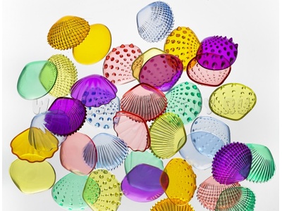 Ракушки морские прозрачные (тактильные) 108 шт.