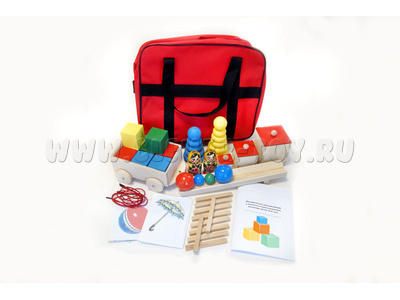 Методика исследования интеллекта ребенка (чемодан Стребелевой Е.А.) комплект №1 (2-3 г)