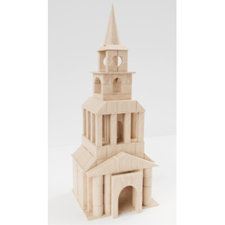 Конструктор деревянный Архитектурный (149 деталей)