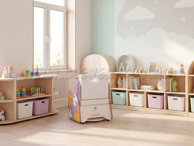 Мобильный интерактивный "КУБ" для пола и стены