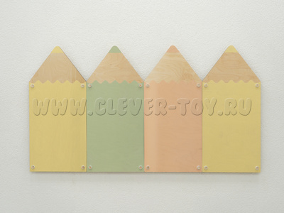 Набор декоративных стеновых панелей "Карандаши"