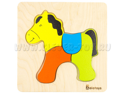 Пазл деревянный "Лошадка"