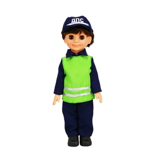 Мальчик в костюме постового ДПС. 30 см