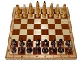 Шахматы турнирные художественные инкрустированные с доской (дерево)