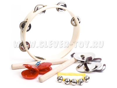 Комплект "мини" 5 видов инструментов (для младшего возраста) 6 шт