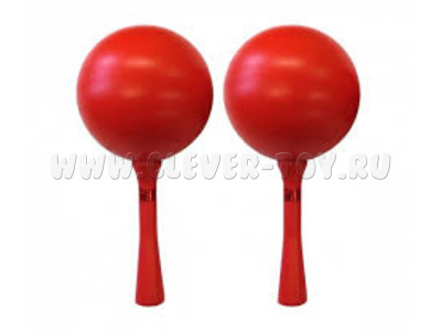 Маракас без картинок (пластик, 18см)