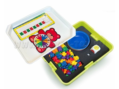 Набор игрушек "Сортировка и счет" Семейка медведей