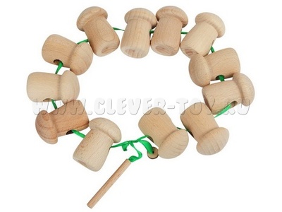 Бусы "Боровички" (12 предметов)