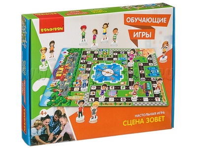 Обучающая настольная игра "Сцена зовет"