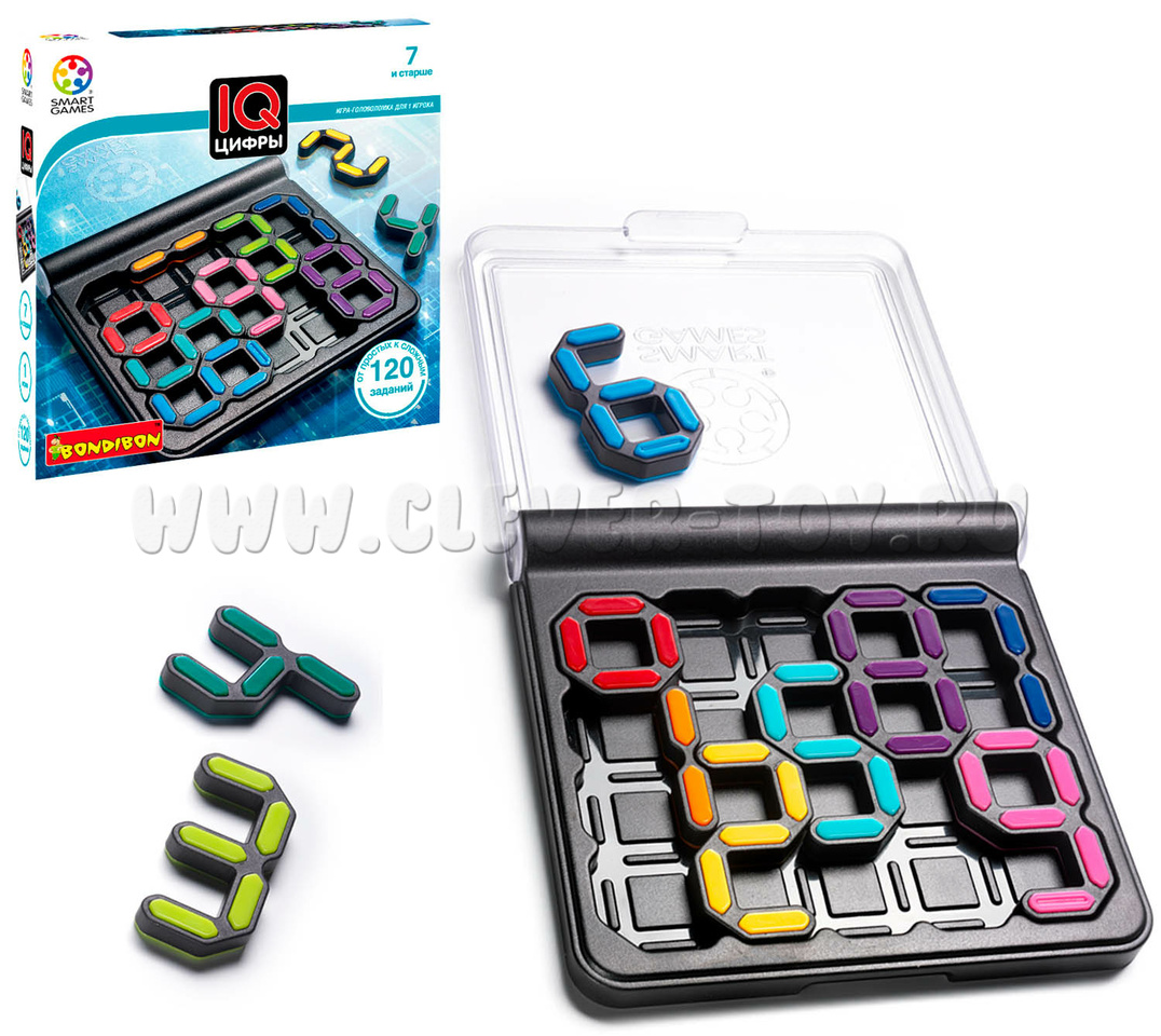 Логическая игра IQ-Цифры ВВ5263 купить в Москве | CLEVER-TOY.RU