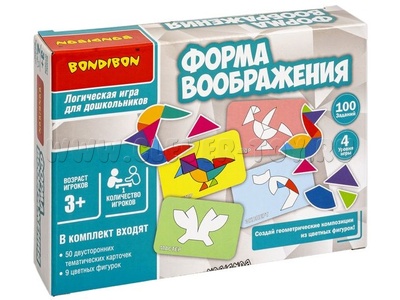 Обучающие игры для дошкольников "Форма воображения"