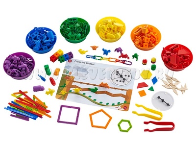 Набор "Считаем и сортируем" 384 предмета