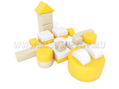 Мягкий конструктор «Космолет» Pastel