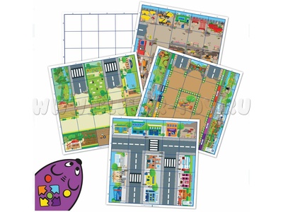 Комплект полей "Городские истории с РобоМышью"