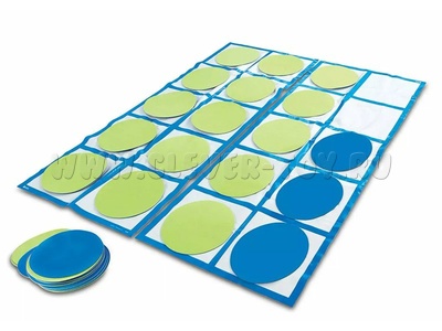 Игра "Математические кораблики" (напольная, 22 элемента)