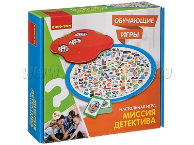 Обучающая настольная игра "Миссия детектива"