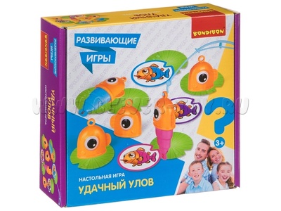 Развивающая настольная игра "Удачный улов"