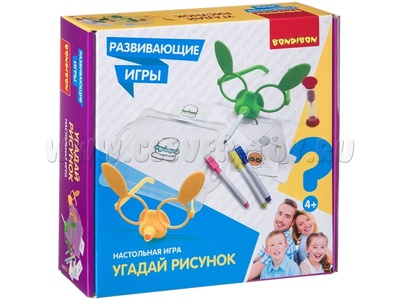 Развивающая настольная игра "Угадай рисунок"