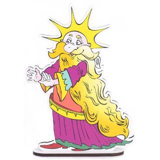 Персонаж средний "Луч Владыка" (на подставке, крепление на Коврограф) - остатки