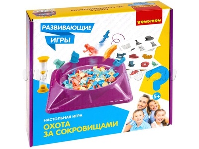 Развивающая настольная игра "Охота за сокровищами"