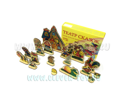 Театр сказок на столе (дерево)