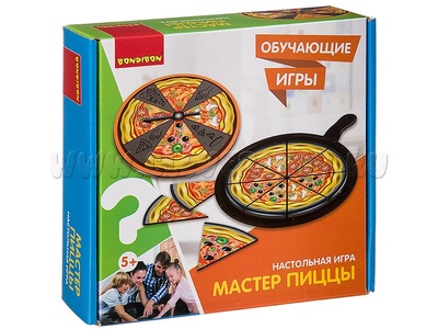 Обучающая настольная игра "Мастер пиццы"