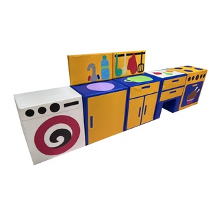 Детская игровая мебель "Кухня" (7 предметов)