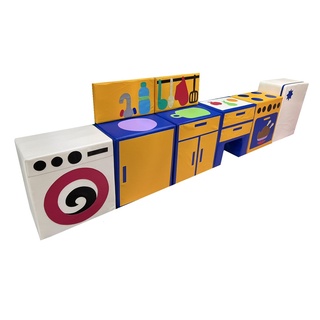 Детская игровая мебель "Кухня" (8 предметов)