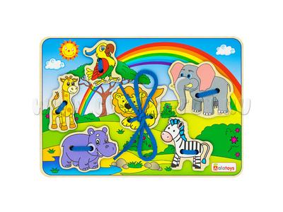 Шнуровка "Саванна" (6 деталей, 15*21 см, АТ) (остатки)