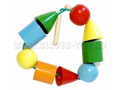 Бусы "Геометрия" (9 деталей)