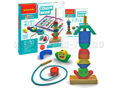 Игра настольная "Бонди Логика. Собери меня!"