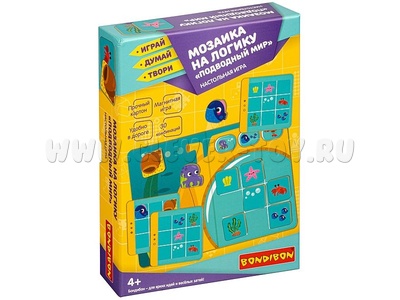 Мозаика на логику "Подводный мир"