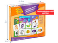Настольная игра на липучках "Лото теневое "Животные" (Играй Думай Твори)