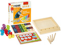 Головоломка обучающая из дерева "Цветное воображение"