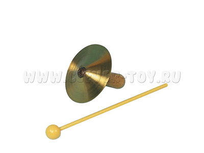 Тарелка с палочкой, латунь (6,7 см)