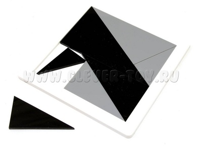 Головоломка "Семь в квадрате" (пластик)