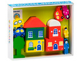 Конструктор "Цветной городок" зелёный