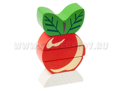 Пирамидка безосевая "Яблочко"