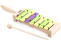 Металлофон. 7 разноцветных нот на ручке
