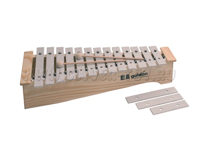 Глокеншпиль. 13 нот с дополн. резонаторным вырезом (альт)